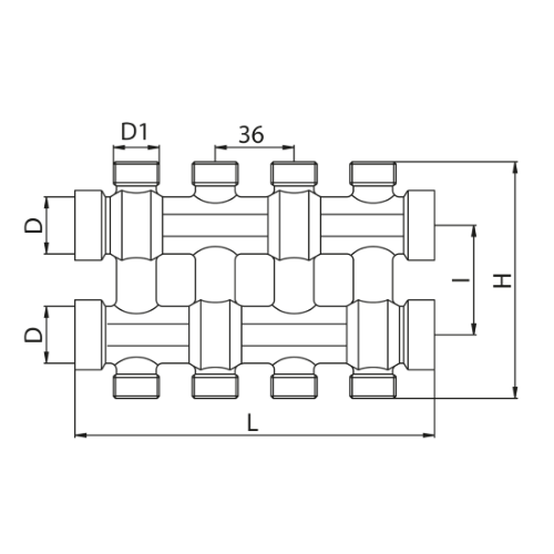 Scheda tecnica - Double pattern manifold