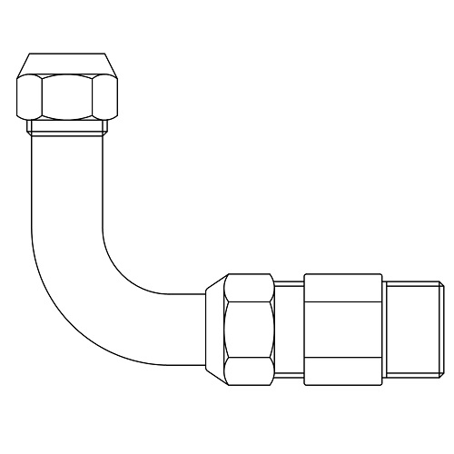 Scheda tecnica - Curvetta sottolavabo con rosone scorrevole