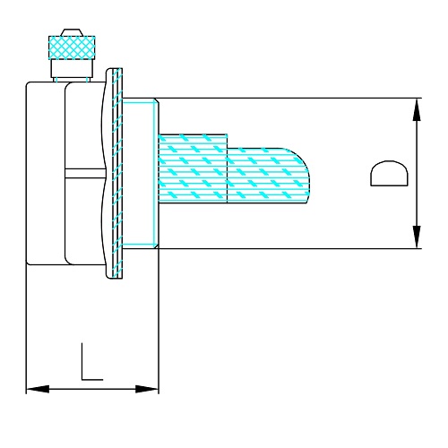 Scheda tecnica - Radiator plug with discharge valve available with right (417D) or left thread (417S)