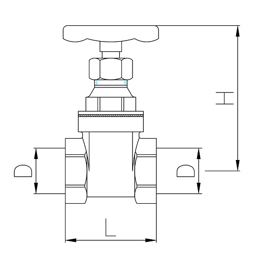 Scheda tecnica - Saracinesca FF PN20