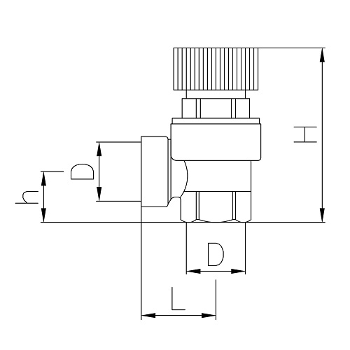 Scheda tecnica - Safety valve, female connection