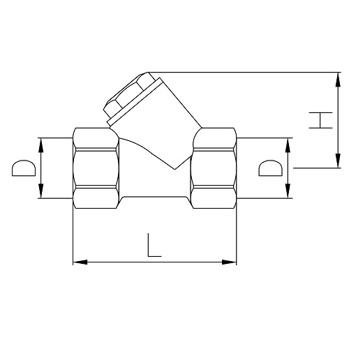 Scheda tecnica - Filtro inclinato PN20