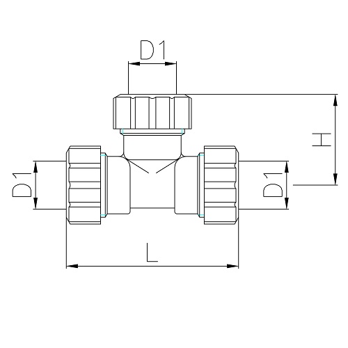 Scheda tecnica - T shaped pipe fitting