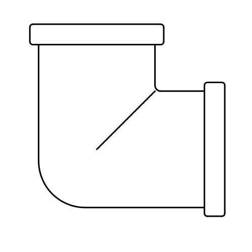 Scheda tecnica - FF elbow fitting