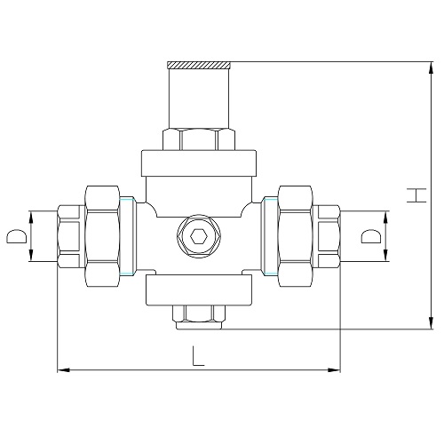 Scheda tecnica - Riduttore di pressione sede inox PN25