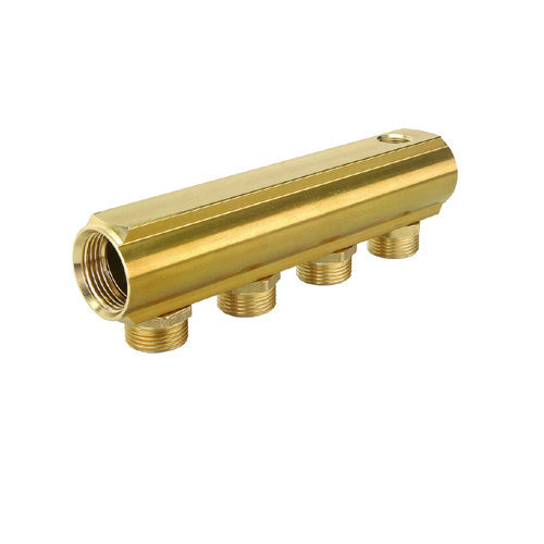 Collettore da barra con attacchi femmina 1/2, interasse 36mm