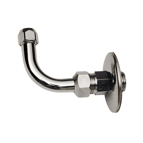 Elbow pipe for under-washbasin with sliding rosette %>