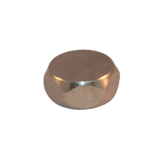 Brass cap for lockshield valve EXPORT series %>