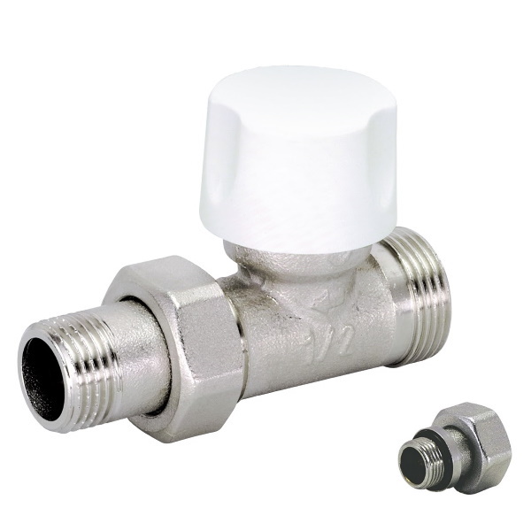Straight Euroconus thermostatic radiator valve for copper %>