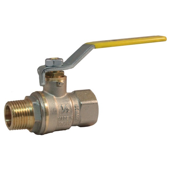 MF heavy full bore gas ball valve with lever handle %>