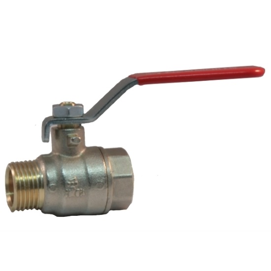 MF ball valve PN 25 with lever handle %>