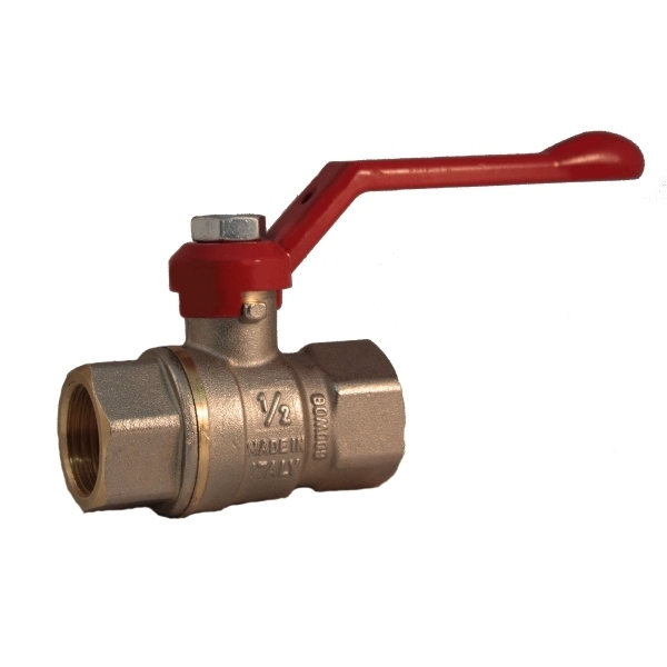 FF full bore ball valve PN 40 with lever handle %>
