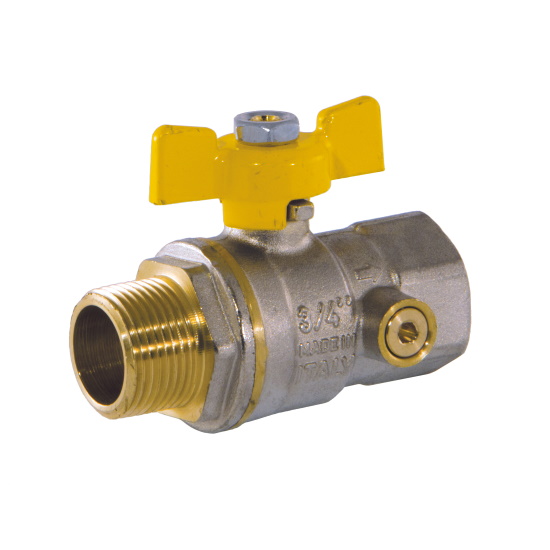 MF ball valve with pressure gage port %>