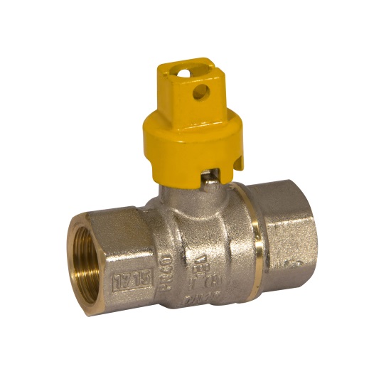 FF full bore ball valve with square lock shield handle %>