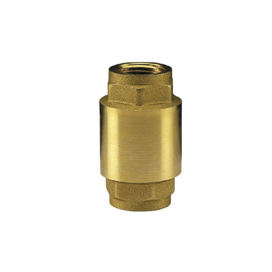 Brass check valve PN25, plate in stainless steel %>
