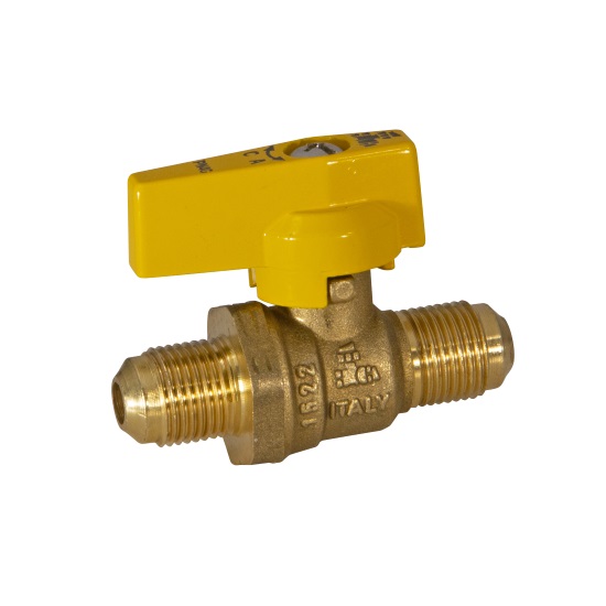 FLARE gas ball valve with aluminum lever handle %>