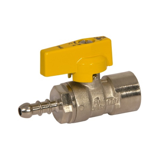 Female connection liquid gas ball valve with hose attachment %>