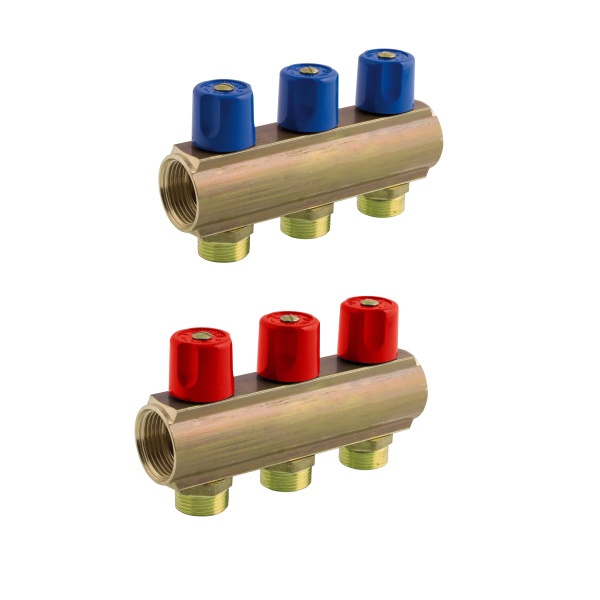 Kit manifolds with 3/4 EK male connections, with valves %>