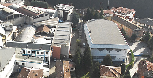 buildings in via Volta