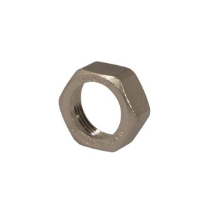 Nut for radiator valve or lockshield