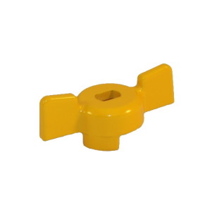 Butterfly handle for ball valves