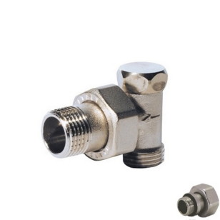 24x19 angle lockshield valve for copper pipe
