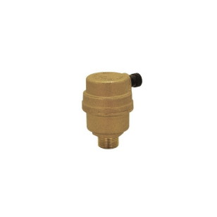 Automatic air discharge valve with side drain