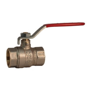 FF ball valve PN 25 with lever handle