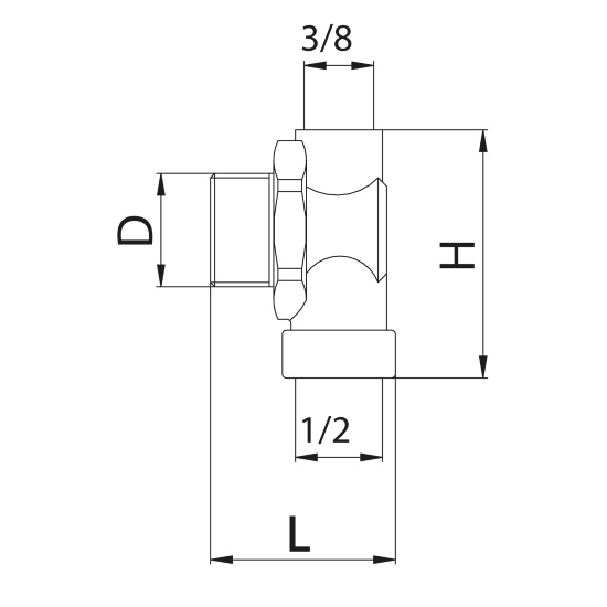 Scheda tecnica - Male plug for manifold w/OR and female outlets for discharge