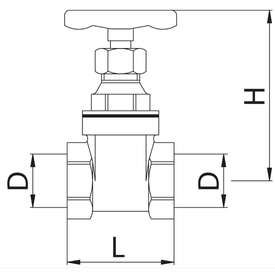 Scheda tecnica - FF gate valve PN10