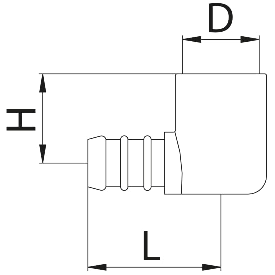 Scheda tecnica - Angle hose union, female connection