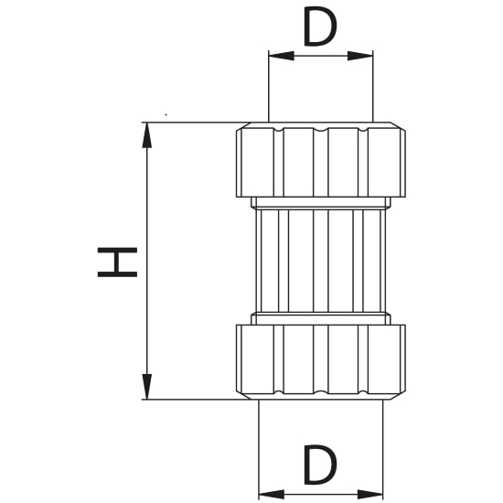 Scheda tecnica - Raccordo diritto doppio innesto rapido