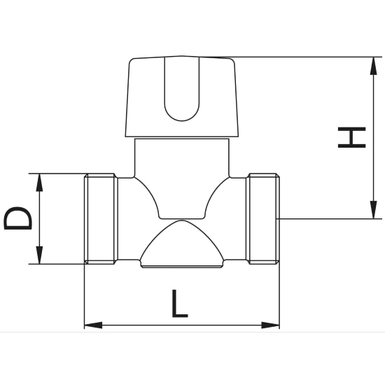 Scheda tecnica - Valvola di zona a 2 vie per fan coil