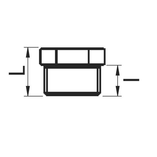 Scheda tecnica - Hexagonal reducing nipple