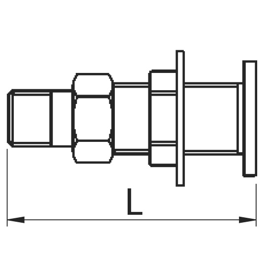 Scheda tecnica - Bin straight fitting with waste