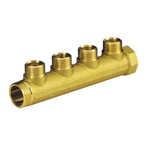 Manifold with 4 male outlets