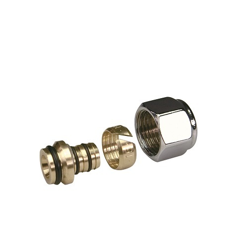 Multilayer tube adaptor polish chrome finishing %>