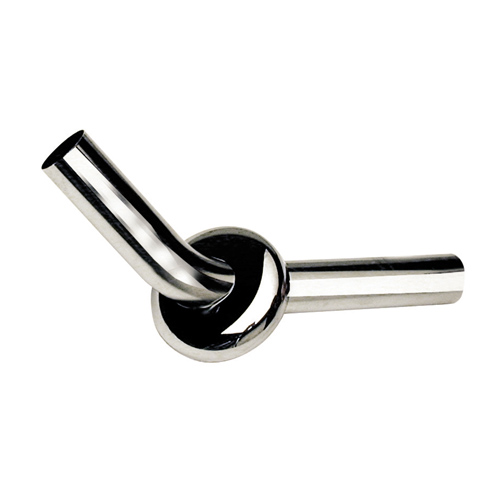 45° chrome-plated brass tube %>