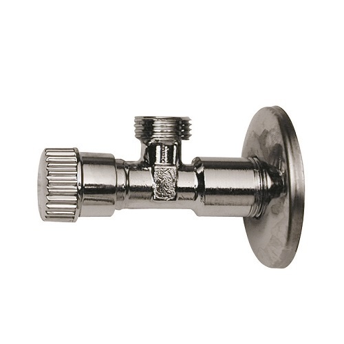 Screw angle valve without nut