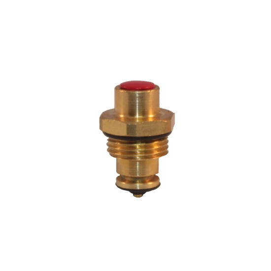 Lockshield valve for pre-assembled manifold