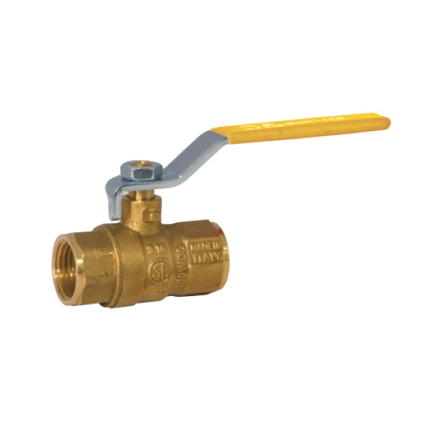 FF NPT gas ball valve with lever handle