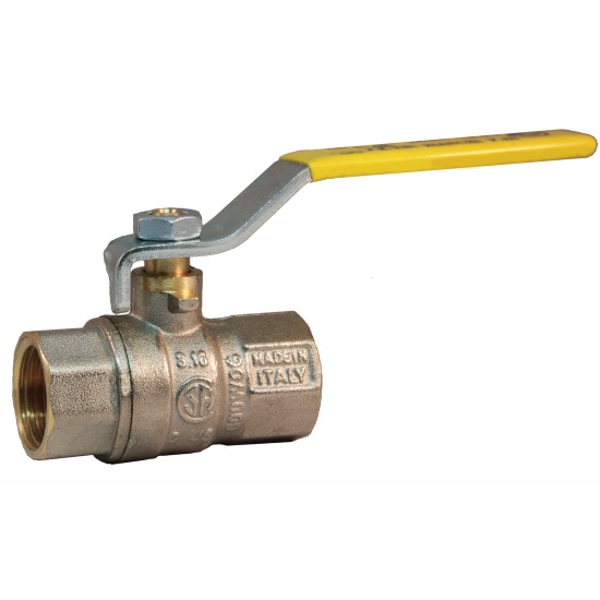 FF gas ball valve with lever handle