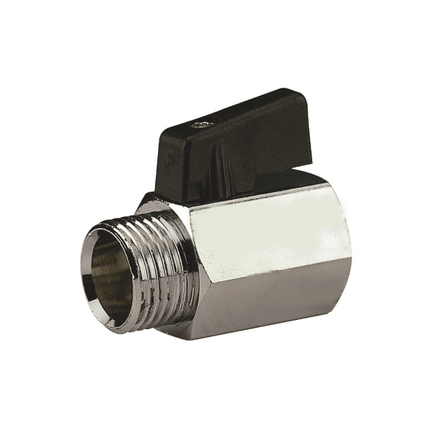 MINI MF ball valve with plastic handle %>