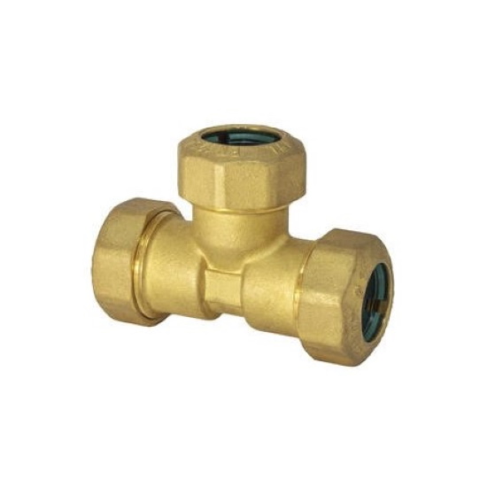 T shaped pipe fitting quick connection