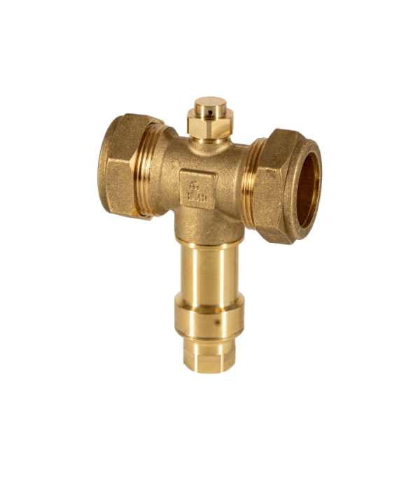Anti freeze valve with copper to copper compression